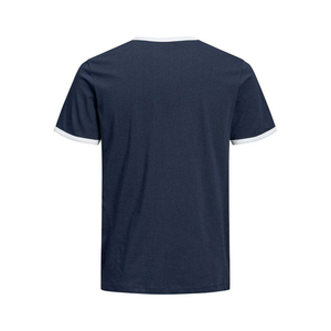 Camisetas Lisas para Hombre al por Mayor, Bordado Personalizado, Impresión Frontal, 100% Algodón, Color Amarillo, Manga Corta, Ropa Casual de Verano - Product Image 3
