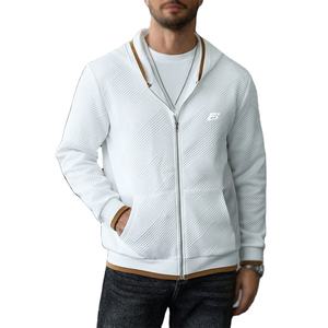 Sweat à capuche surdimensionné vintage en molleton 100% coton, broderie solide de luxe personnalisée, streetwear, délavé à l'acide, délavé au soleil, déchiré, fermeture éclair - Product Image 2