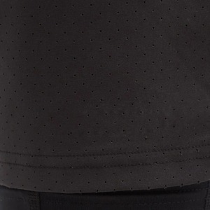 Shorts Bermuda Homme Noir Uni Taille Mi-Haute Élastique Séchage Rapide Spandex/Polyester Décontracté Multi-Poches Cargo Tissu Peigné - Product Image 6