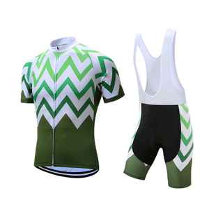 Uniforme de cyclisme à manches courtes de haute qualité, vente en gros, faible MOQ, meilleurs services OEM, impression numérique, best-seller - Product Image 1