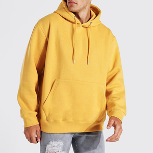 Unisex Men's <b>Oversized</b> Pullover <b>Hoodie</b> Long Knitted Polyester/Cotton Blend Front Logo Embroidery Hoodies & Sweatshirts - Product Image 4