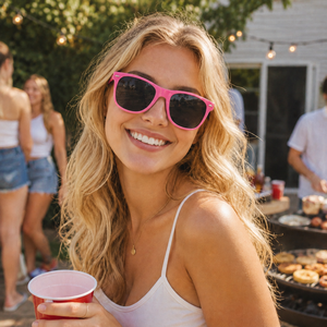 Wholesale Promotion Custom UV400 Light Weight Comfortable PC Frame <b>Sunglasses</b> for Unisex - Product Image 4