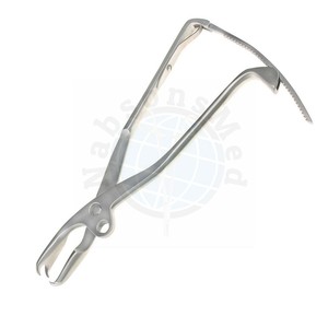Pinza Ortopédica para Sujeción Ósea Bishop de 12.5 Pulgadas con Mordaza Ajustable de Trinquete, Pinza Quirúrgica de Acero Inoxidable Alemán Premium, CE - Product Image 1