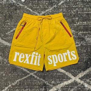 กางเกงขาสั้นออกกำลังกายไนลอนแบบกำหนดเอง REXFIT SPORTS สำหรับผู้ชาย กางเกงวิ่งน้ำหนักเบา กางเกงฝึกซ้อม มีกระเป๋าซิป ผู้ผลิตชุดกีฬา กางเกงขาสั้นกีฬา - Product Image 2