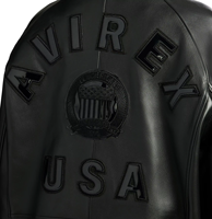 Blouson aviateur en cuir véritable Avirex de style américain pour homme et femme, blouson Avirex en cuir de haute qualité, logo personnalisé, vêtements d'hiver