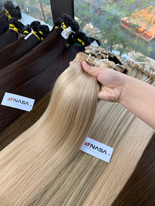 Cabello Humano Virgen Vietnamita de Hanoi de Última Tendencia, a Granel, Súper Doble Trama, 100g, Sin Enredos, Liso Natural, Fuerte, Sedoso, Decolorado - Product Image 3