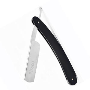 มีดโกนเหล็กกล้าไร้สนิมแบบพับได้ ใบมีดตรง สำหรับช่างตัดผม - Product Image 3