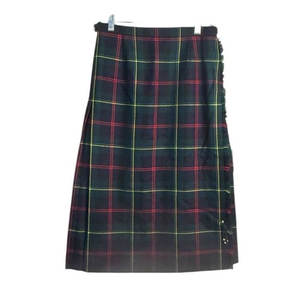 Scottish Hunting Stewart Tartan <b>Girls</b> <b>Skirt</b> Women’s Size 28 Waist Wool Plaid Women's Kilt Wholesale 2026 - Product Image 1