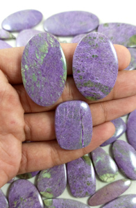 Natural Stichtite Loose Gemstones Wholesale Supplier Cabochons for Jewelry Making - Product Image 3