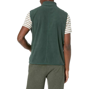 Gilet polaire zippé intégral pour homme, chaud et épais, avec logo personnalisé, taille US, pour le travail et l'hiver, veste de travail, uniforme, manteau, gilet, veste sans manches - Product Image 3