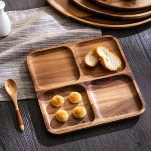 plato cuadrado de madera - Product Image 3