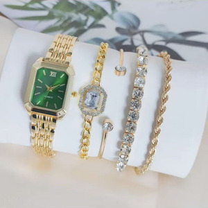 Joyería, gafas, relojes, accesorios, pulsera de diamantes, reloj de cuarzo de lujo para hombre y mujer de alta calidad, conjunto de joyería. - Product Image 2