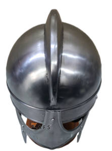Armadura de Caballero Medieval, Casco Vikingo de Acero Suave con Malla de Acero, Acabado Pulido, Disfraz de Cosplay para Adultos, Reenactamiento Histórico - Product Image 5