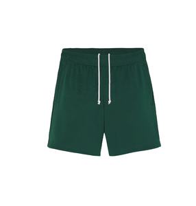 Short de basket-ball décontracté personnalisable pour homme en maille de polyester personnalisée avec motif solide et logo imprimé - Product Image 4