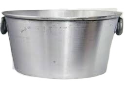 Pot d'herbes lot de 3 pots d'intérieur de signature de plante de rebord de fenêtre seau de céleri avec plateau pot de fleur galvanisé jardinières en métal - Product Image 2