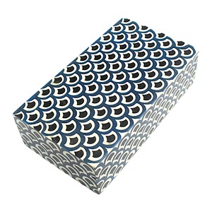 Organizador de almacenamiento rectangular, caja de resina hecha a mano para dormitorio, organizador decorativo multifuncional para decoración de dormitorio - Product Image 6