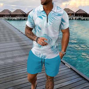 Camiseta Polo Hawaiana de Verano para Hombre, de Alta Calidad, con Estampado, 88% Poliéster, 12% Elastano, en Oferta - Product Image 4