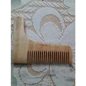 Peigne en bois de Neem de qualité supérieure, écologique, fait main, moderne, portable, format de poche, pour les voyages, l'entretien quotidien, anti-peluches - Product Image 4