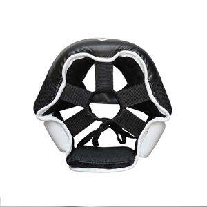 Casque de boxe en cuir respirant personnalisé avec logo, prix de gros professionnel, protection durable, en vente sur mesure - Product Image 3