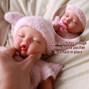 Muñecas Bebé Reborn de Silicona de Cuerpo Completo de 16 Pulgadas Babeside RTS <span class=keywords><strong>Nancy</strong></span>, Muñeca Bebé Dormida con Chupete, Envío Rápido, MOQ Bajo - Product Image 3