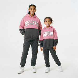 Sweat à capuche unisexe en coton pour filles et garçons, sweat-shirt à capuche pour enfants, pull doux et confortable, vêtements décontractés pour enfants - Product Image 1
