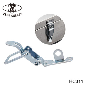 Loquet à levier en acier inoxydable verrouillable à cadenas, robuste et à ressort - Product Image 3