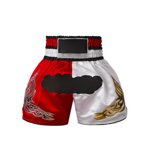 Shorts de Muay Thai pour hommes de haute qualité, séchage rapide et écologiques, shorts de boxe en coton écologique pour hommes - Product Image 4