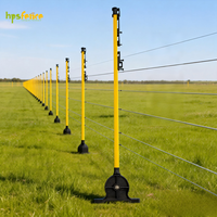 Sistema de Cercas Autoaislantes Ligeras de Fibra de Vidrio, Postes en T Resistentes y Duraderos para Seguridad en Granjas Agrícolas y Jardines