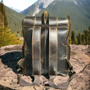 Mochilas de Cuero de Diseño Nuevo al Precio Más Bajo, Impermeables, 100% Cuero Genuino, Mochilas Recién Llegadas - Product Image 5