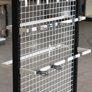 Metal Grid Shelving <b>Unit</b> with 3 Tiers - OEM SERVICE - Product Image 3