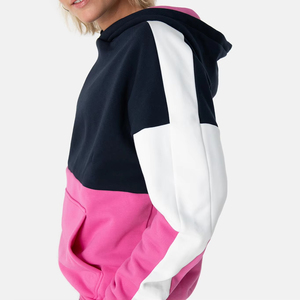 เสื้อฮู้ดดี้ผ้าฝ้ายหนานุ่ม 100% พิมพ์ลายกราฟิก ปักโลโก้ตามสั่งสำหรับผู้หญิง สินค้าคุณภาพจากโรงงานผู้ผลิตโดยตรง - Product Image 4