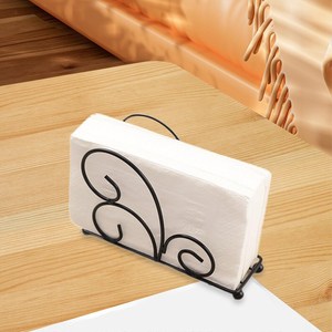 Elegant Metal Tree-Shaped Napkin <b>Holder</b> - Hollow Design, Decorative <b>Tissue</b> Dispenser for <b>Kitchen</b> & Dining Table - Product Image 1