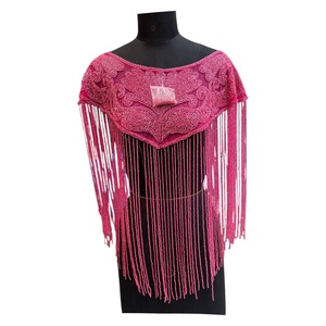 Vestido Tipo Capa con Cuentas, Hecho a Mano, 100% Algodón, Alta Calidad, para Mujer, Moda 2026, Disponible a Precio de Mayoreo para Exportación - Product Image 1