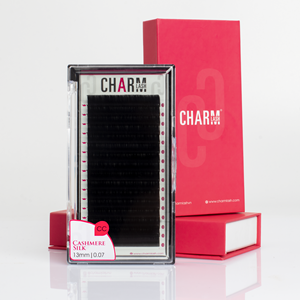 Charmlash Bandejas de Pestañas Individuales al por Mayor, Bandejas de Pestañas de Seda Mate, Bandejas de Pestañas Texturizadas, Sin Pestañas Encurvadas, Aspecto Natural, Mezcla Perfecta - Product Image 1