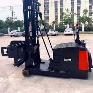 Nouveau chariot élévateur à fourche étroit à 3 voies VNA, 1,5 tonne, 2 tonnes, chariot élévateur électrique à batterie, transpalette à faible encombrement, prix bas - Product Image 2