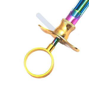 Seringue d'aspiration dentaire, instruments chirurgicaux, seringue d'aspiration en acier inoxydable - Product Image 5