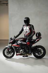 Traje de Motociclismo de Cuero Completo para Hombre, Impermeable, con Estampado de Lobo, de una Pieza, Cortavientos, para Todas las Estaciones, para Adultos - Product Image 3
