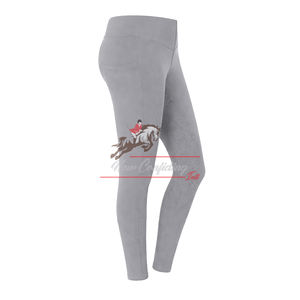 Women’s Equestrian Riding Leggings Knee Grip Full Seat Silicone High Waist Stretch Breathable Horse Riding Tights - Product Image 5
