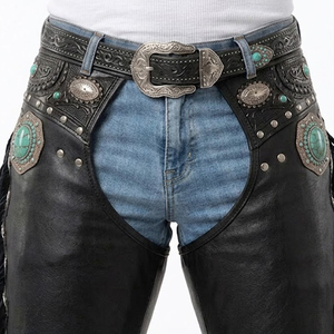 Pantalones de cuero de gamuza transpirables, de gran venta y precio asequible - Product Image 6