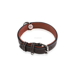 Collier pour chien en cuir véritable, de qualité supérieure, tendance et à la mode, accessoire camouflage - Product Image 3