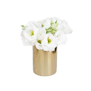 แจกันดอกไม้ทองเหลืองสุดสร้างสรรค์,แจกันดอกไม้ไม่ซ้ำใครแจกันโมเดิร์นโฮมเดสก์ท็อปสินค้าขายดีแฮนด์เมดขัดและบรรจุภัณฑ์ - Product Image 1