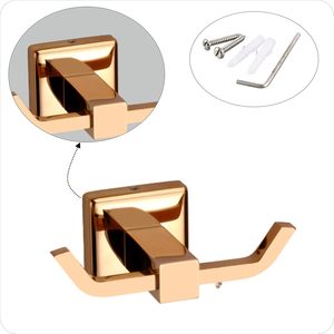 Stainless Steel Robe <b>Hook</b> Cloth <b>Hook</b> Coat <b>Hook</b> Towel Hanger <b>Hooks</b> for <b>Bathroom</b> and Bedroom Decorate Your <b>Bathroom</b> Multipurpose - Product Image 4