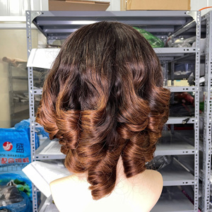 Extensions de cheveux humains de qualité supérieure, 100% vierges vietnamiennes, double trame, lisses comme des baguettes, couleur vin foncé - Product Image 1