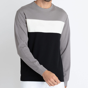 Sweat-shirt décontracté d'hiver pour homme en polyester/coton, respirant, écologique, avec poche, logo personnalisé, style streetwear - Product Image 1