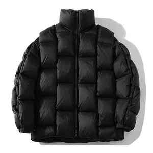 Custom Winter Puffer <b>Jacket</b> Men Women Lightweight Quilted Coat Premium Quality OEM ODM Factory - Product Image 4