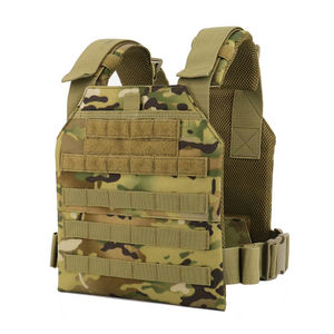 Chaleco Portaplacas de Lona Resistente de Alta Calidad para Caza al Aire Libre, Multifuncional, Impermeable, Transpirable y Antiarrugas - Product Image 4