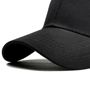 Casquette de baseball classique unisexe en sergé 100 % coton brodé, 5 panneaux, ajustable, séchage rapide, respirante, haute qualité, vente en gros - Product Image 4