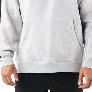 Sweat à capuche pour homme en molleton de coton avec poche kangourou, coupe décontractée, style streetwear, vente en gros OEM - Product Image 6