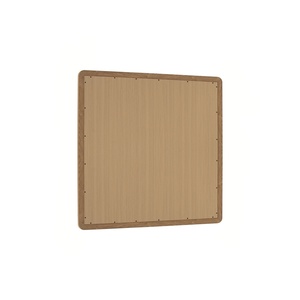 Scandinavian Style Wood Framed Square Wall <b>Mirror</b> Malaysian Oak Frame Living Room Living Room Bedroom Furniture - Product Image 2