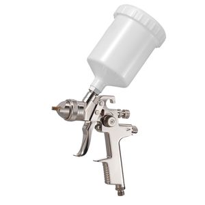 Pistola a Spruzzo Professionale LVLP a Gravità 600ml con Alimentazione a Pressione e 3 Ugelli (1.3/1.4/1.7mm) per Progetti Automobilistici e Fai-da-Te - Product Image 5